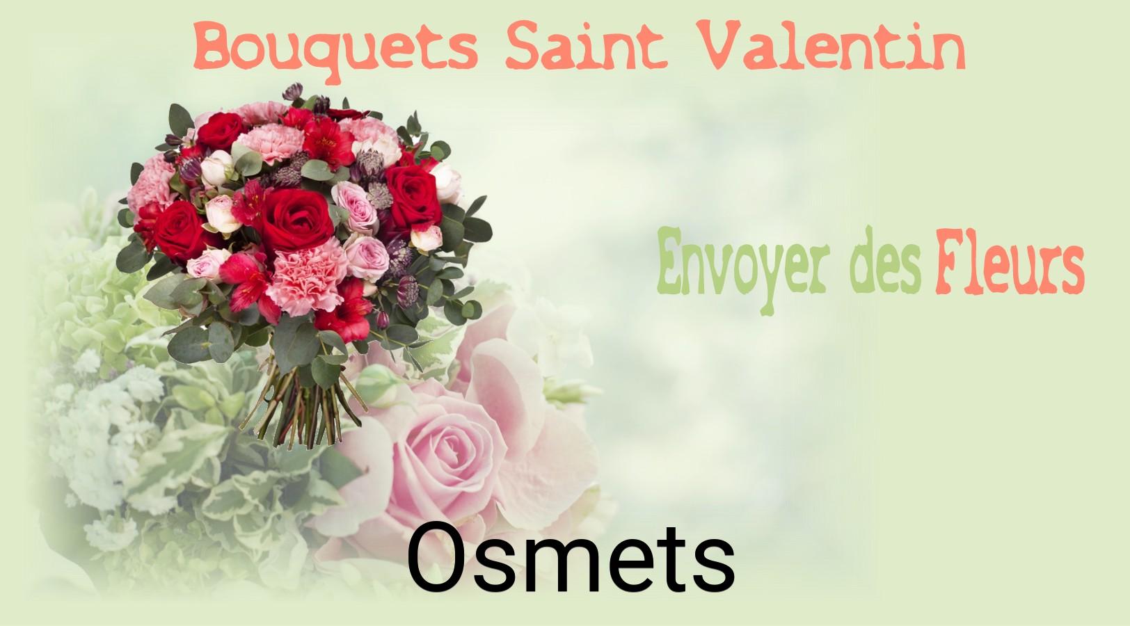 Roses de Saint-Valentin livrées à Osmets
